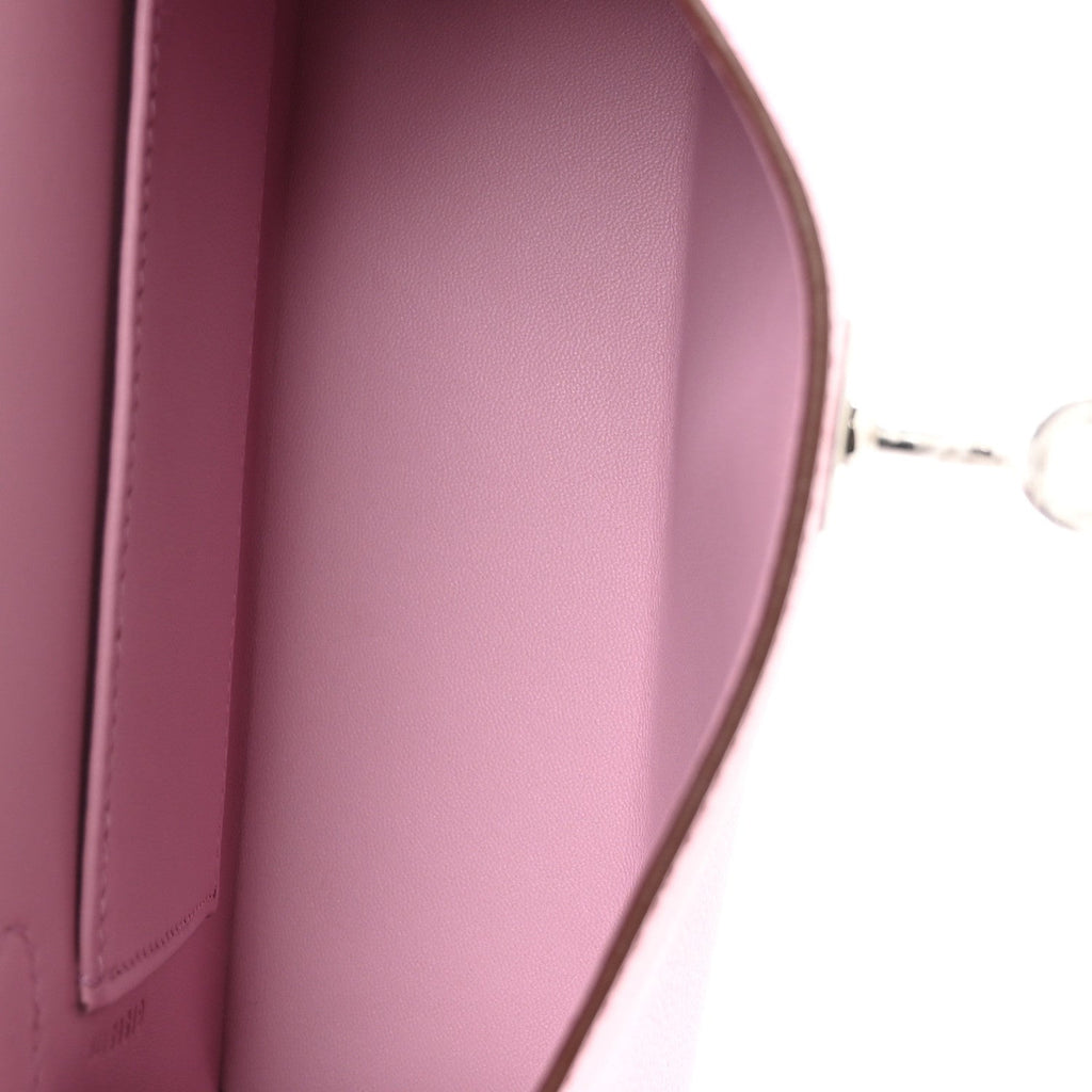 Epsom Mini Kelly Sellier 20 Mauve Sylvestre