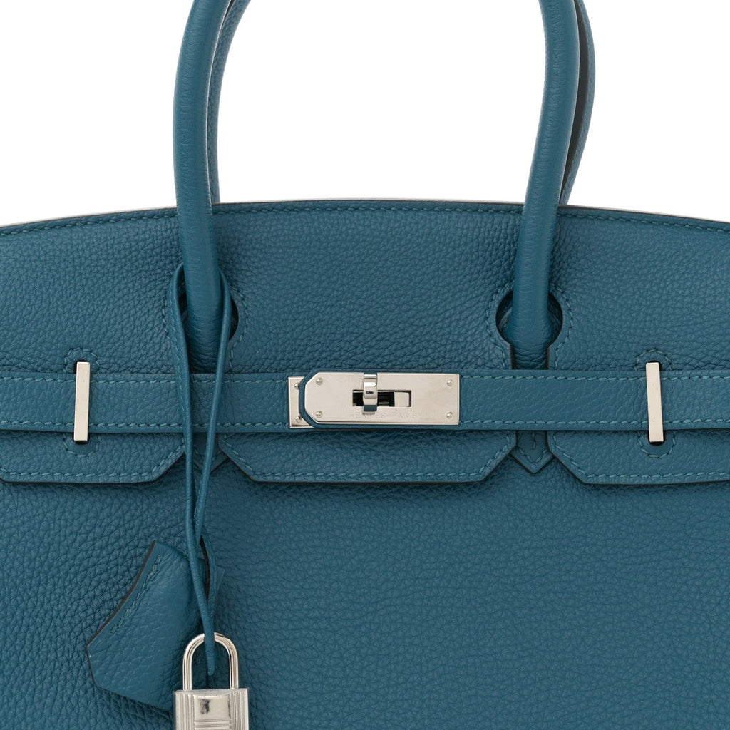 Togo Birkin 30 Bleu De Galice