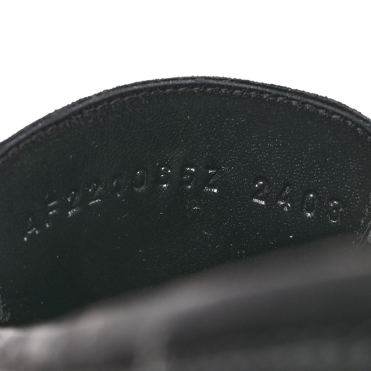 Suede Goatskin Paris Loafers 36 Black