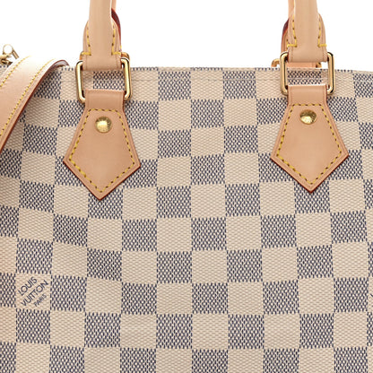 Damier Azur Speedy Bandouliere 25