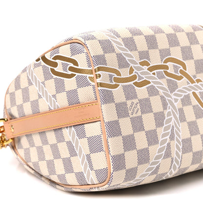 Damier Azur Nautical Speedy Bandouliere 25