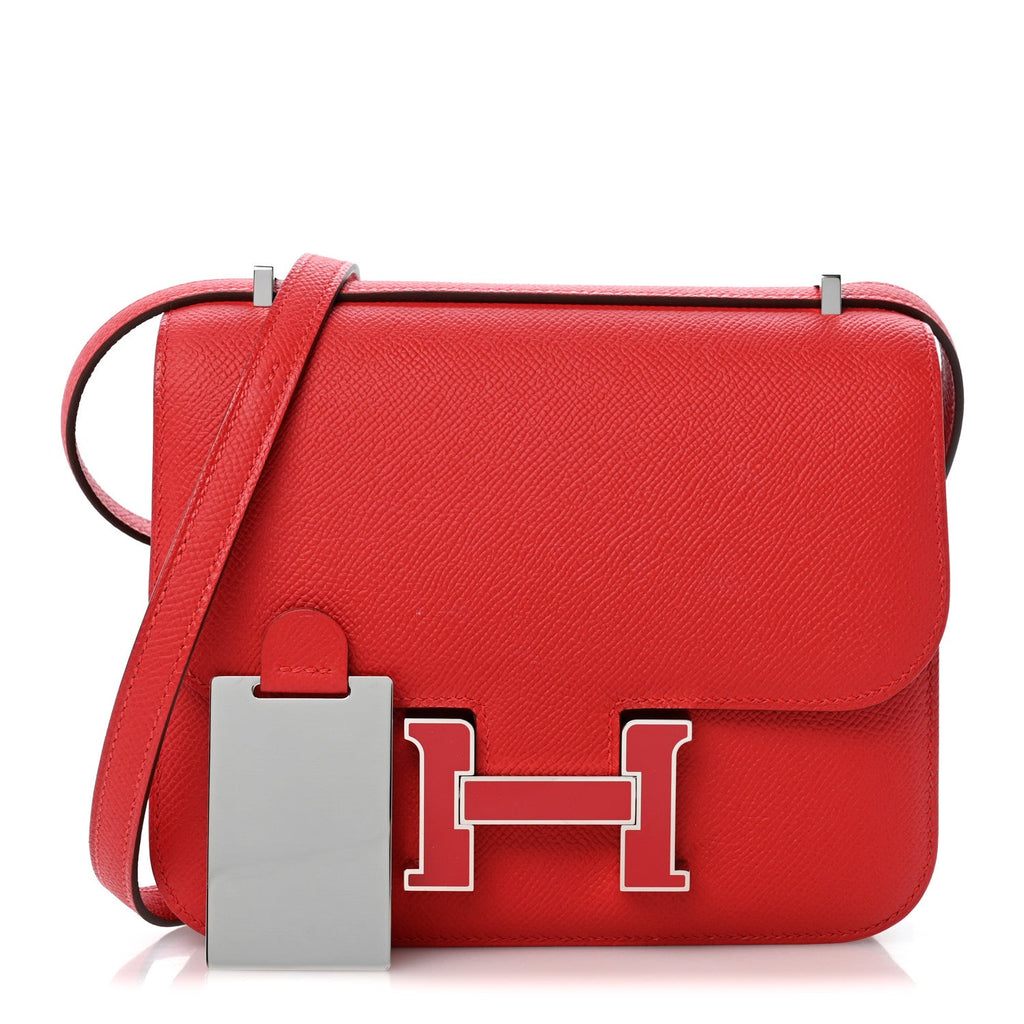 Epsom Enamel Constance 18 Rouge de Coeur Rubis