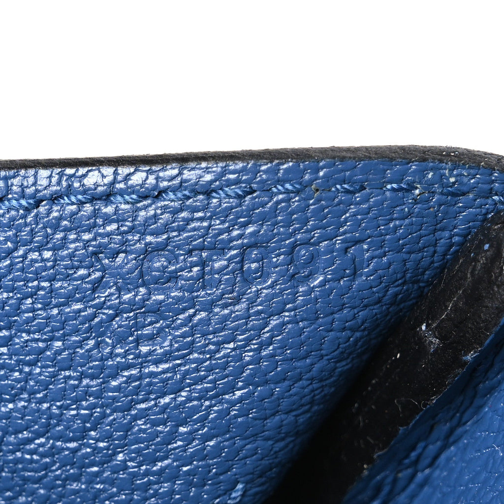 Epsom Birkin 30 Bleu Agate
