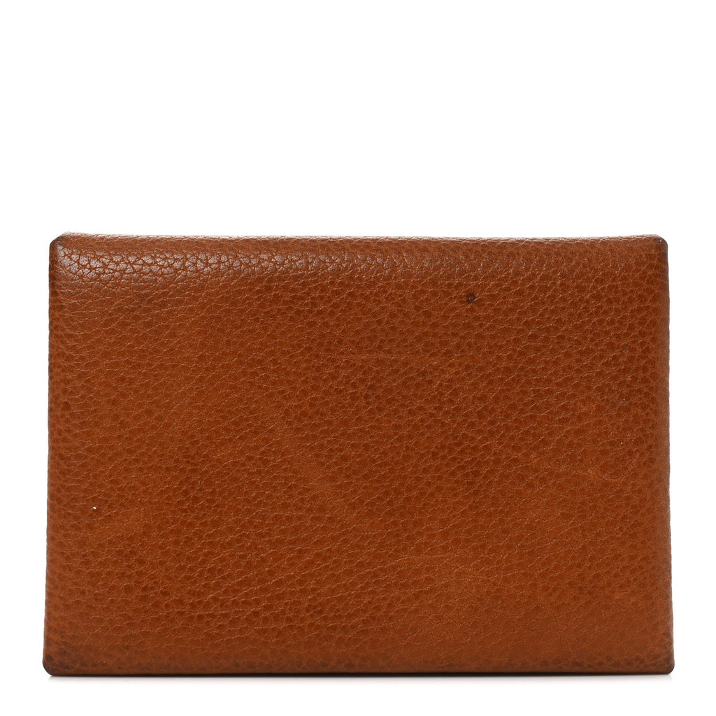 Barenia Faubourg  Calvi Duo Card Case Fauve