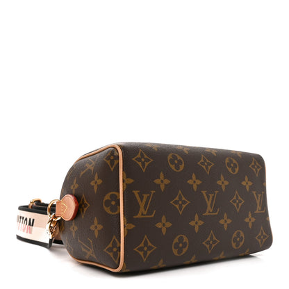 Monogram Speedy Bandouliere 20 Black