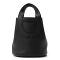 Taurillon Clemence Swift In-The-Loop 18 Bag Black