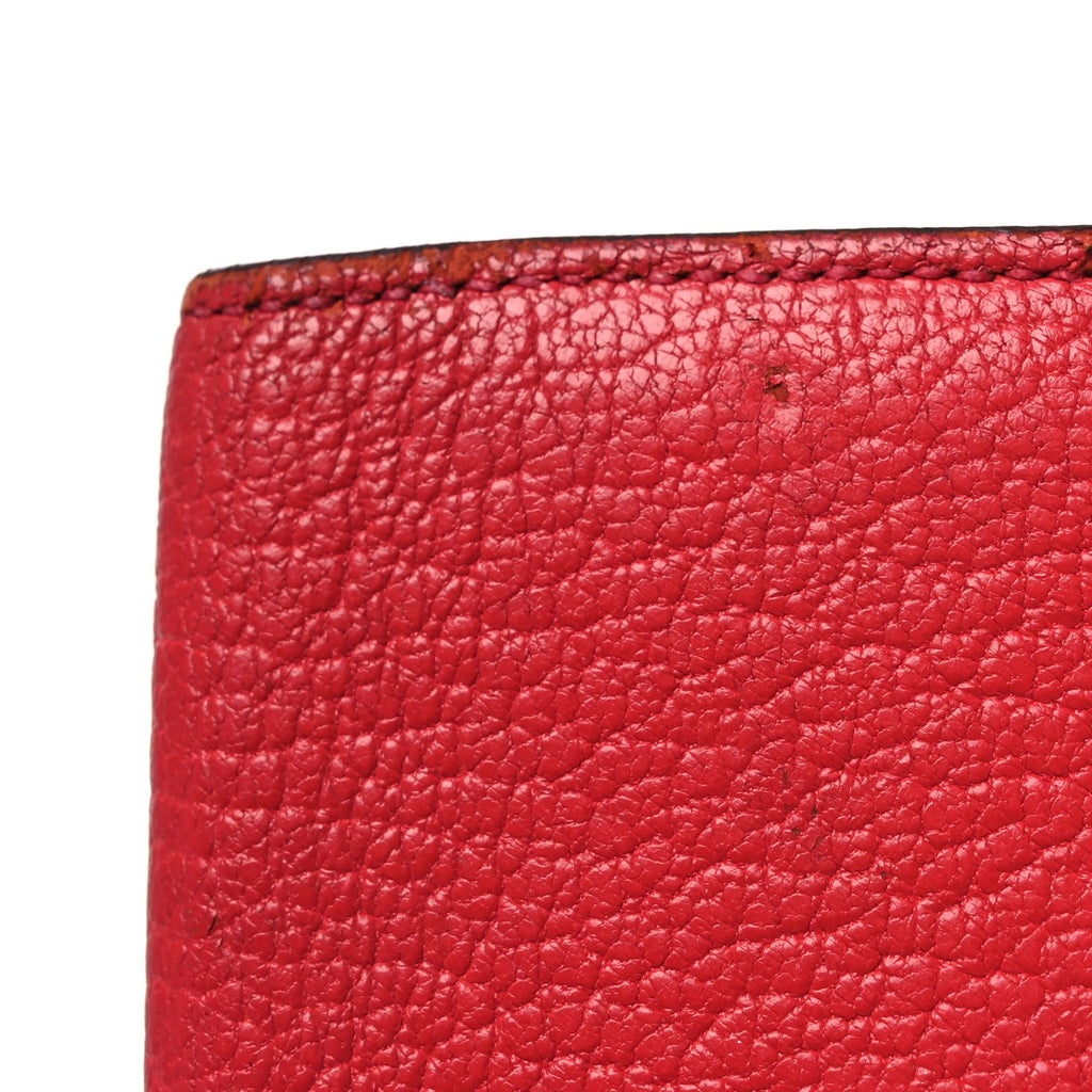 Chèvre Mysore Bearn Gusset Wallet Bougainvillea