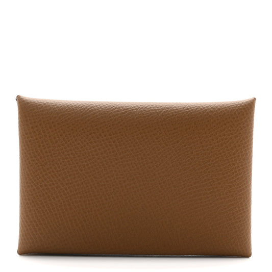 Epsom Verso Calvi Card Case Alezan Biscuit