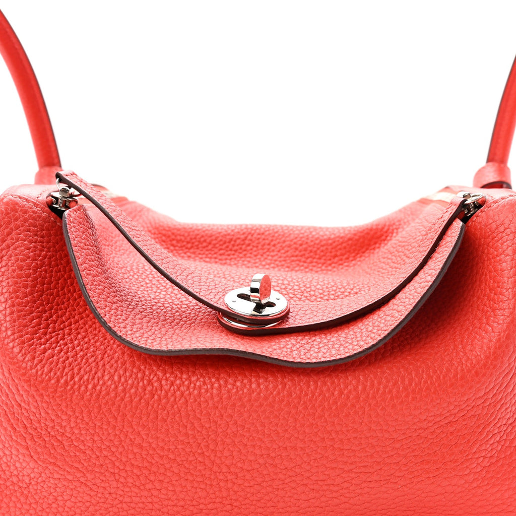 Taurillon Clemence Lindy 30 Rouge Pivoine