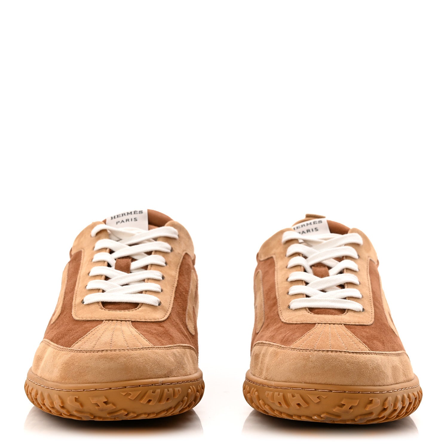 Suede Goatskin Mens Jet Sneakers 43 Brun Amourette Miel