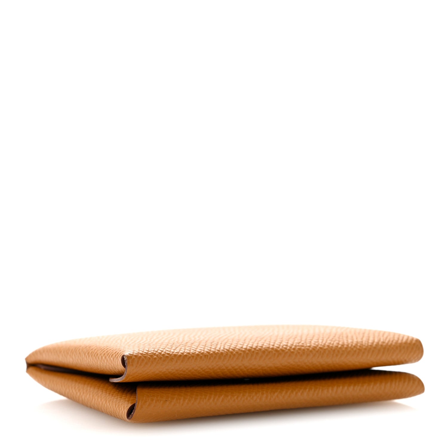 Epsom Calvi Duo Card Case Biscuit