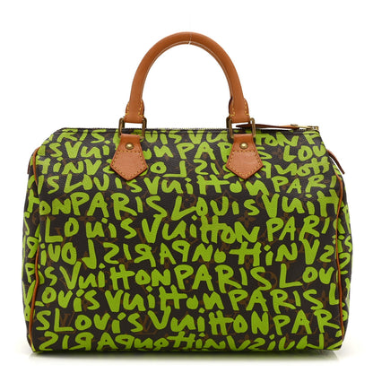Monogram Graffiti Speedy 30 Green