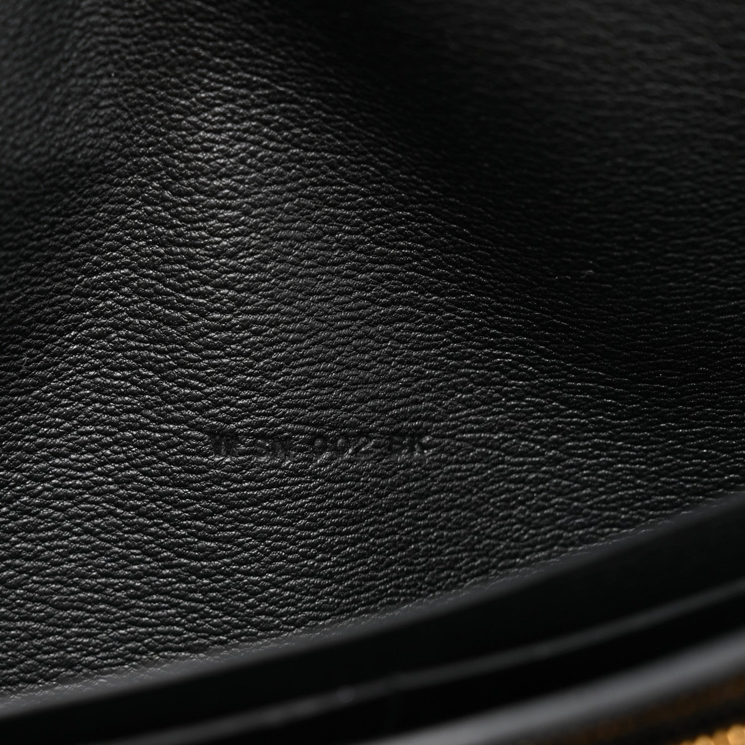 Shiny Alligator Kelly Pocket Long Wallet Black