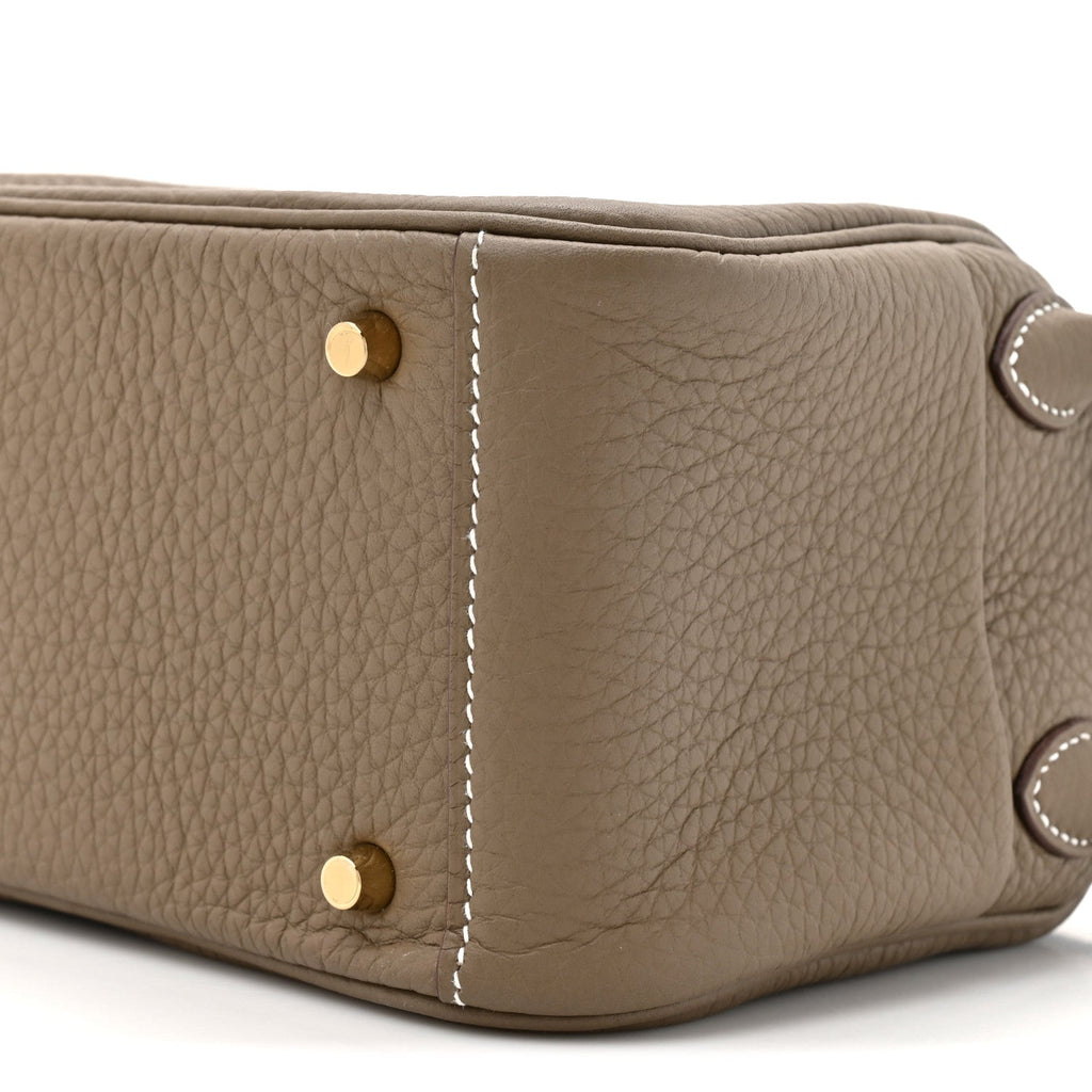 Taurillon Clemence Mini Lindy 20 Etoupe