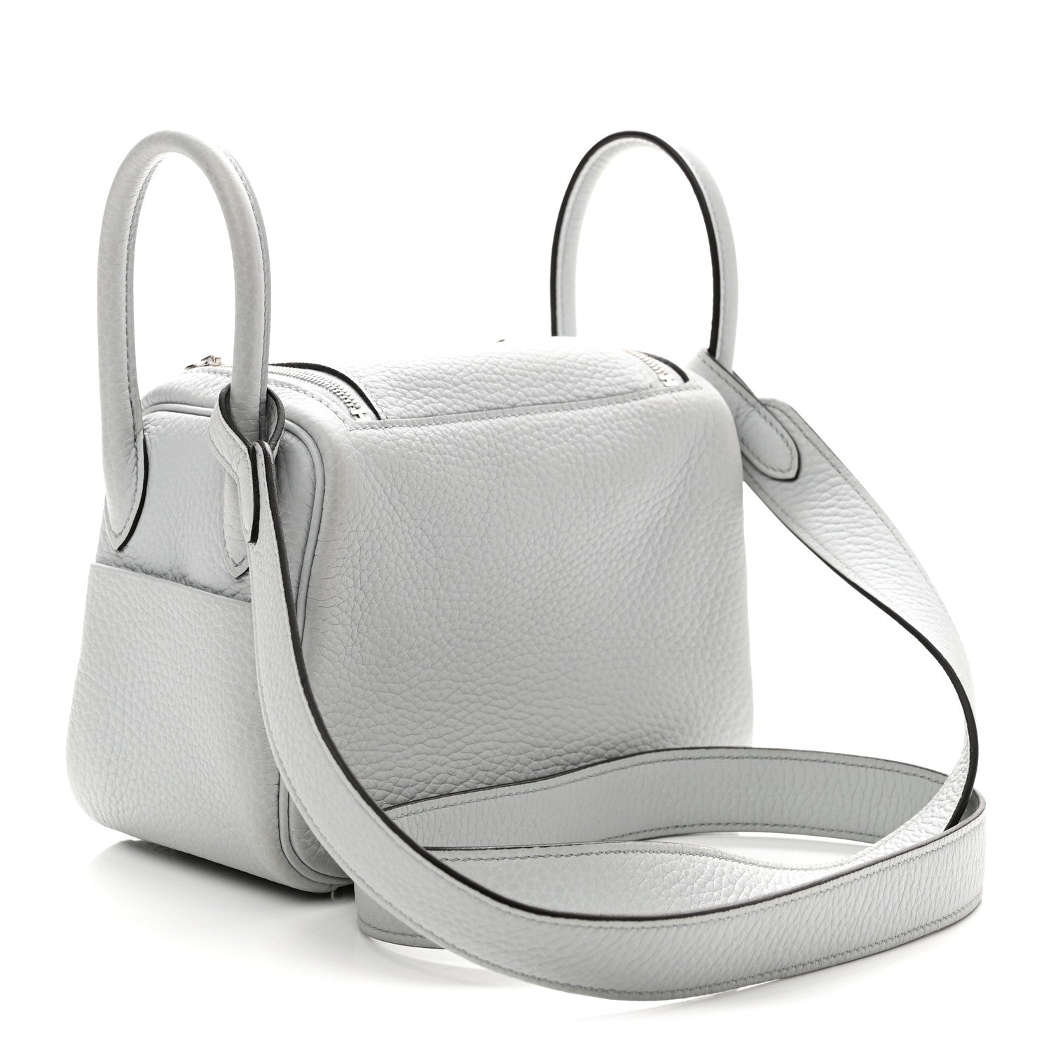 Taurillon Clemence Mini Lindy 20 Bleu Pale