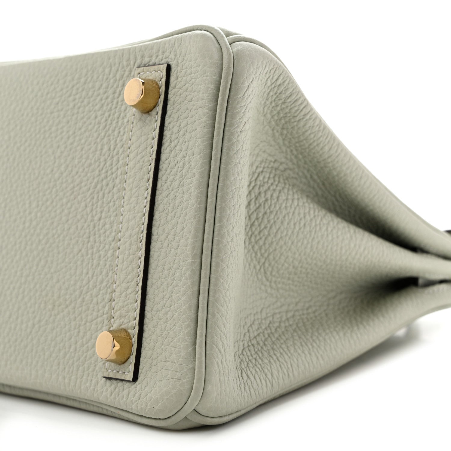 Togo Birkin 25 Gris Neve