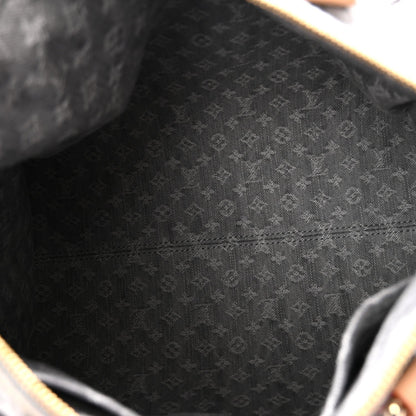 Monogram Denim Speedy Soft 30 Washed Gray