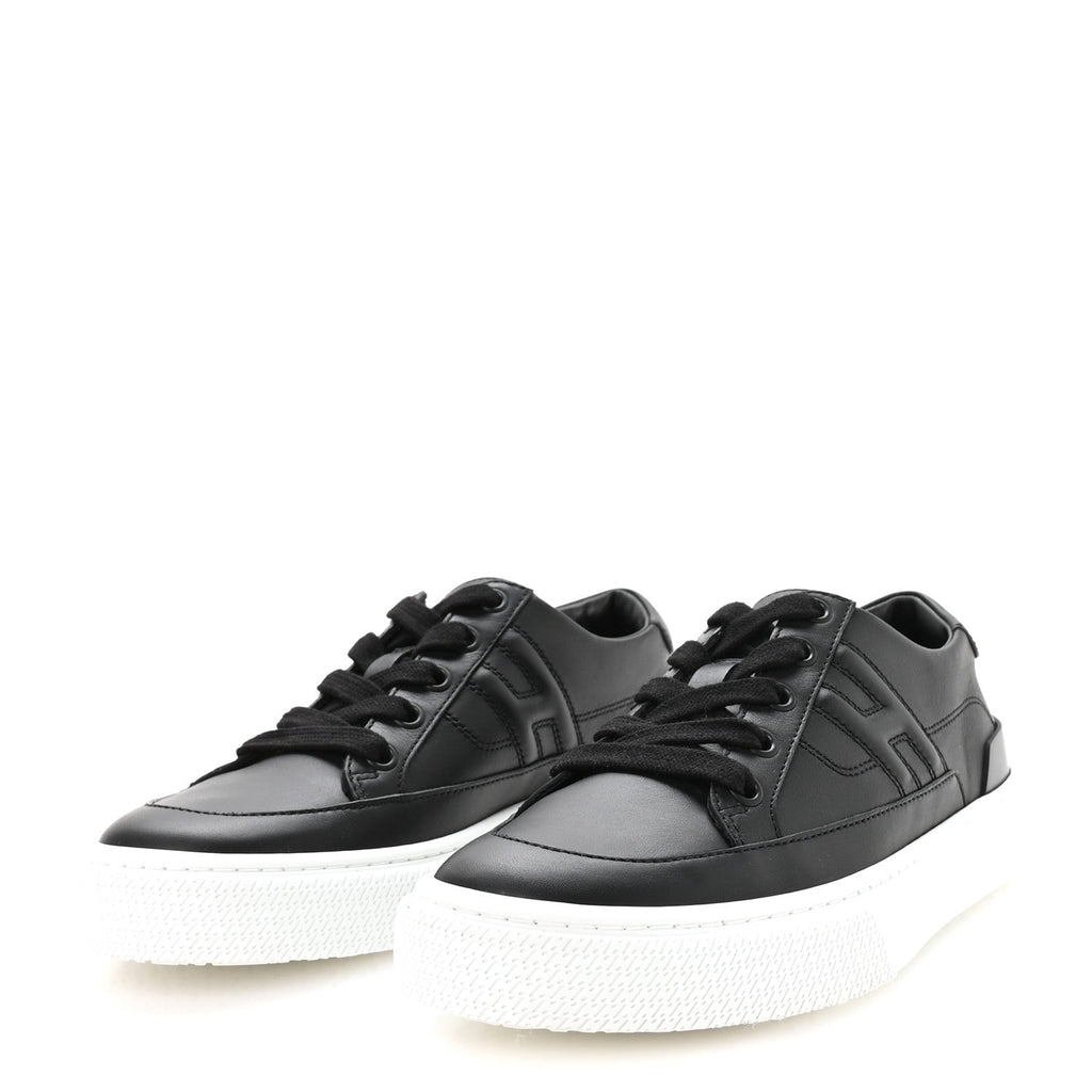Calfskin Deep Sneakers 36 Black