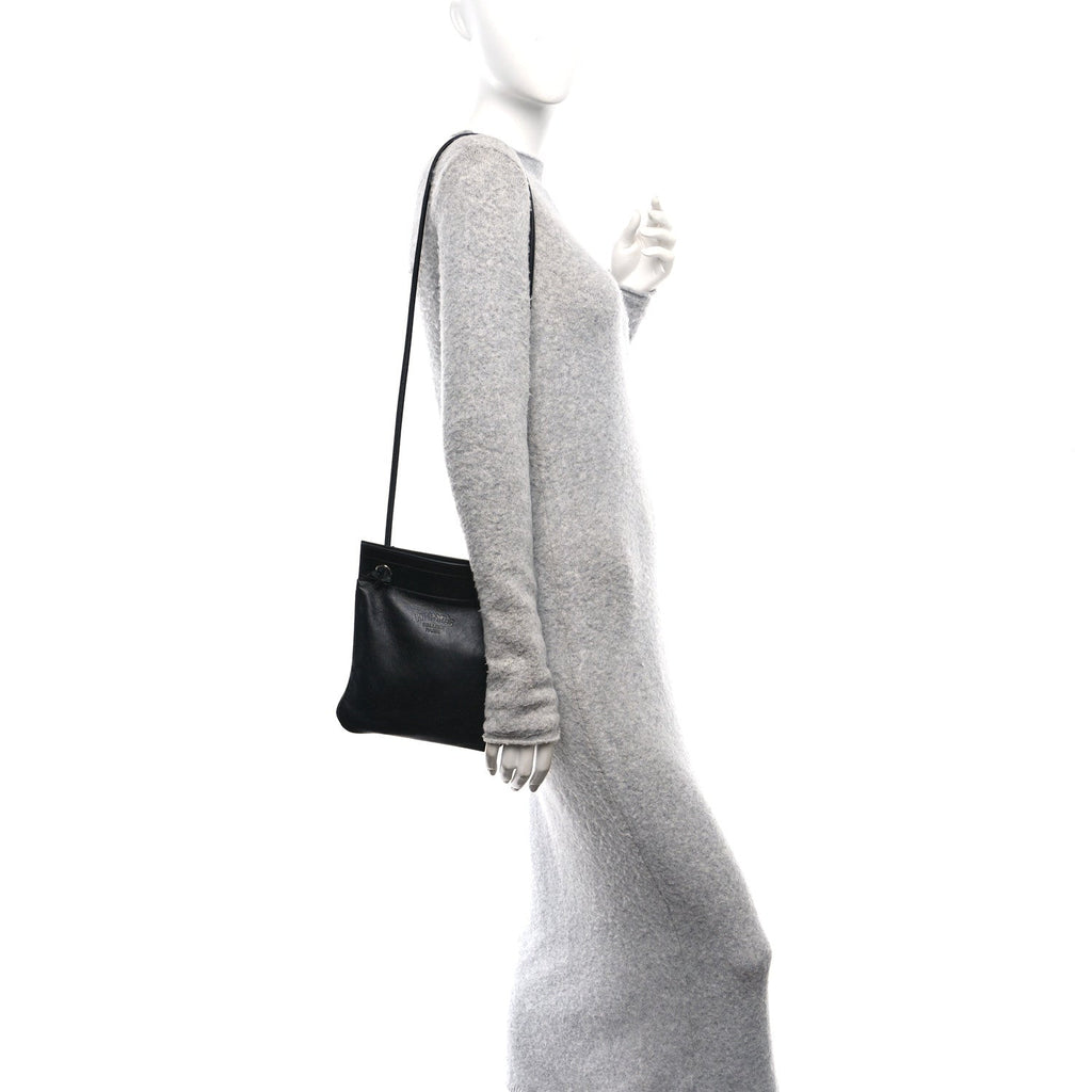 Milo Lambskin Swift Mini Aline Black