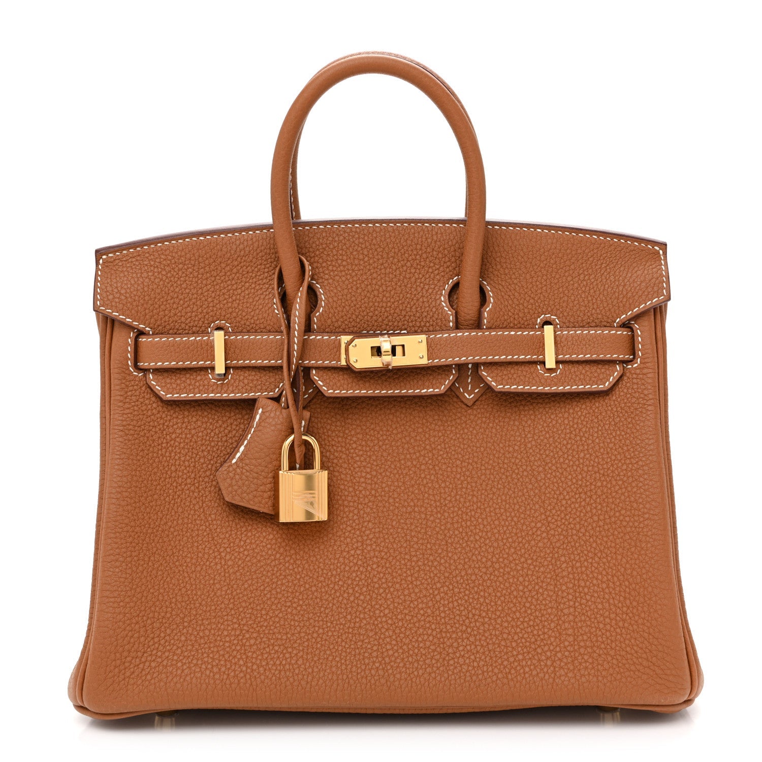 Togo Birkin 25  Gold