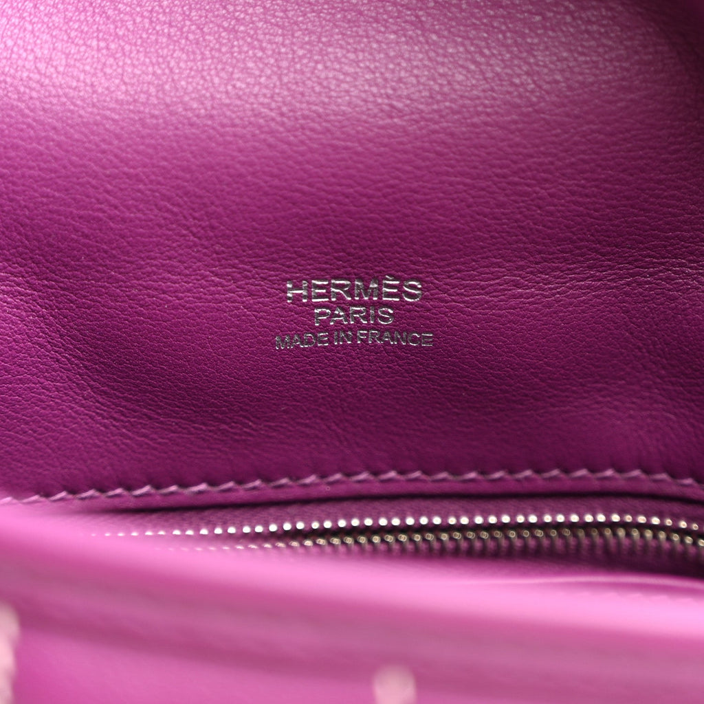 Veau Swift Mini Sac Berline Anemone Bleu Electrique
