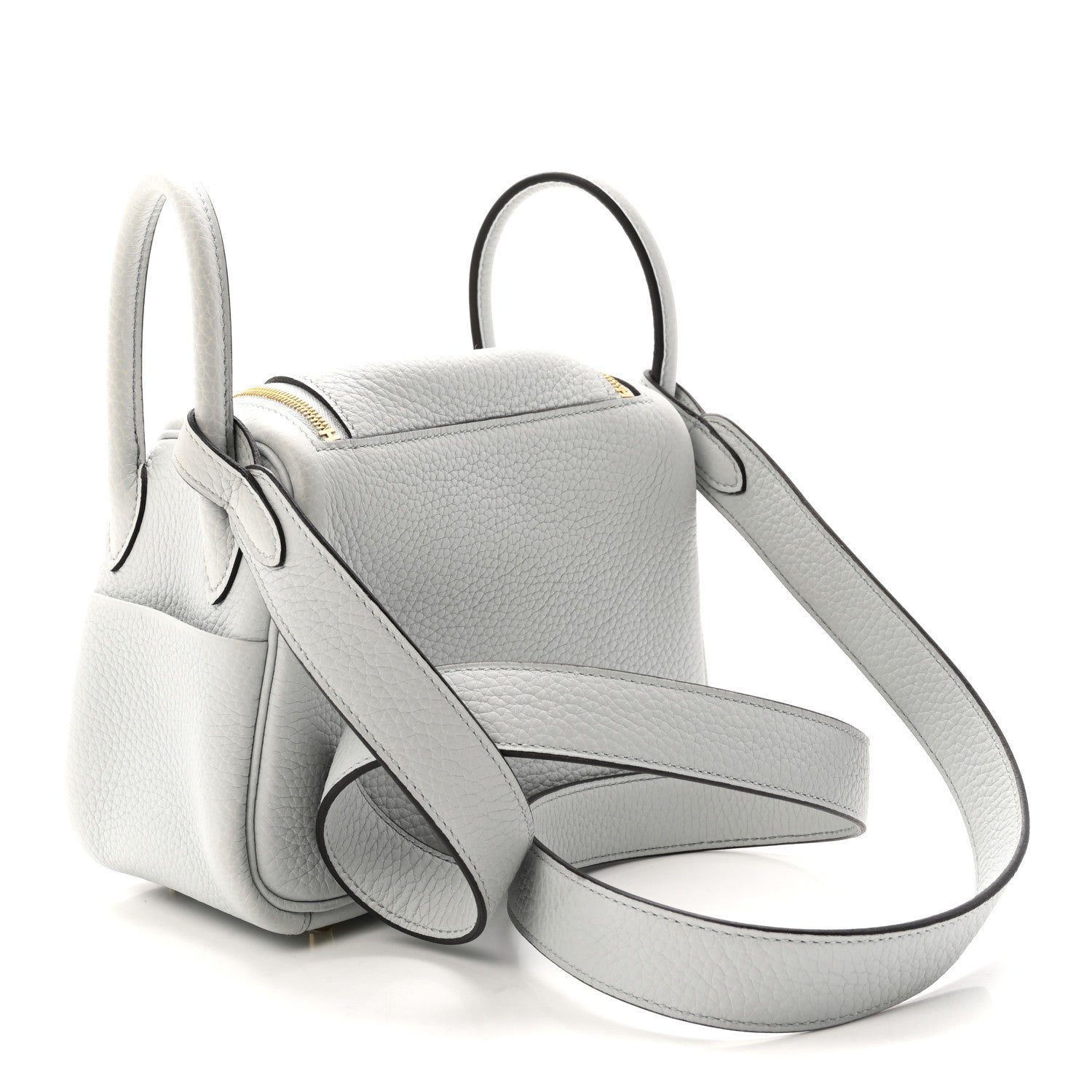 Taurillon Clemence Mini Lindy 20 Bleu Pale
