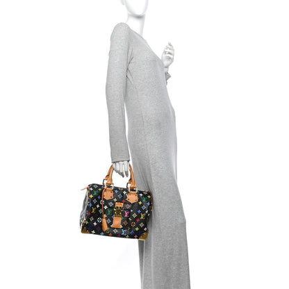Monogram Multicolor Speedy 30 Black