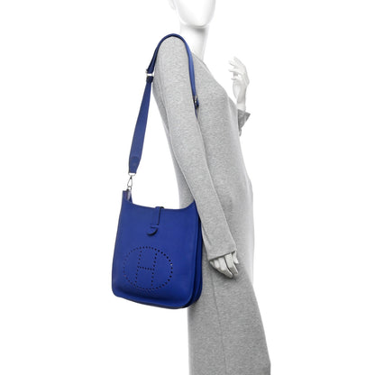 Taurillon Clemence EVELYNE III GM Bleu Electrique