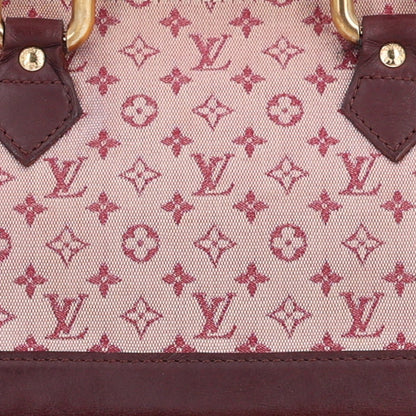 Mini Monogram Alma Long Cherry