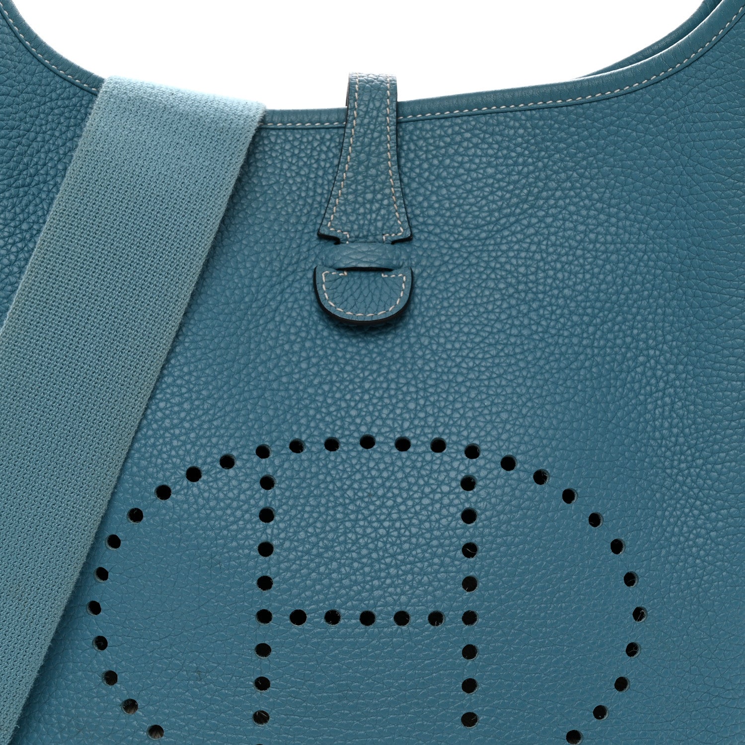 Taurillon Clemence Evelyne III GM Blue Jean