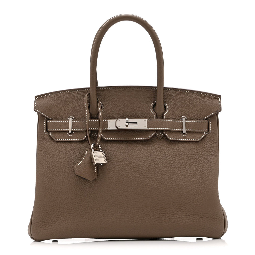 Taurillon Clemence Birkin 30 Etoupe