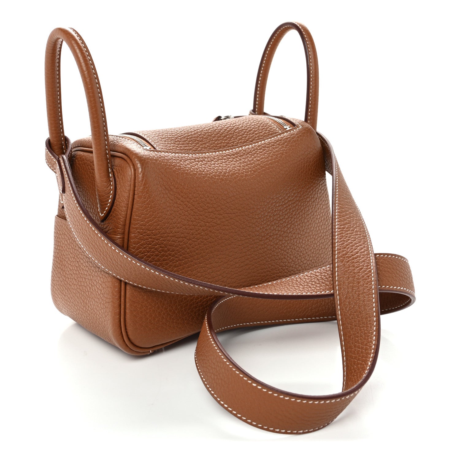 Taurillon Clemence Mini Lindy 20 Gold