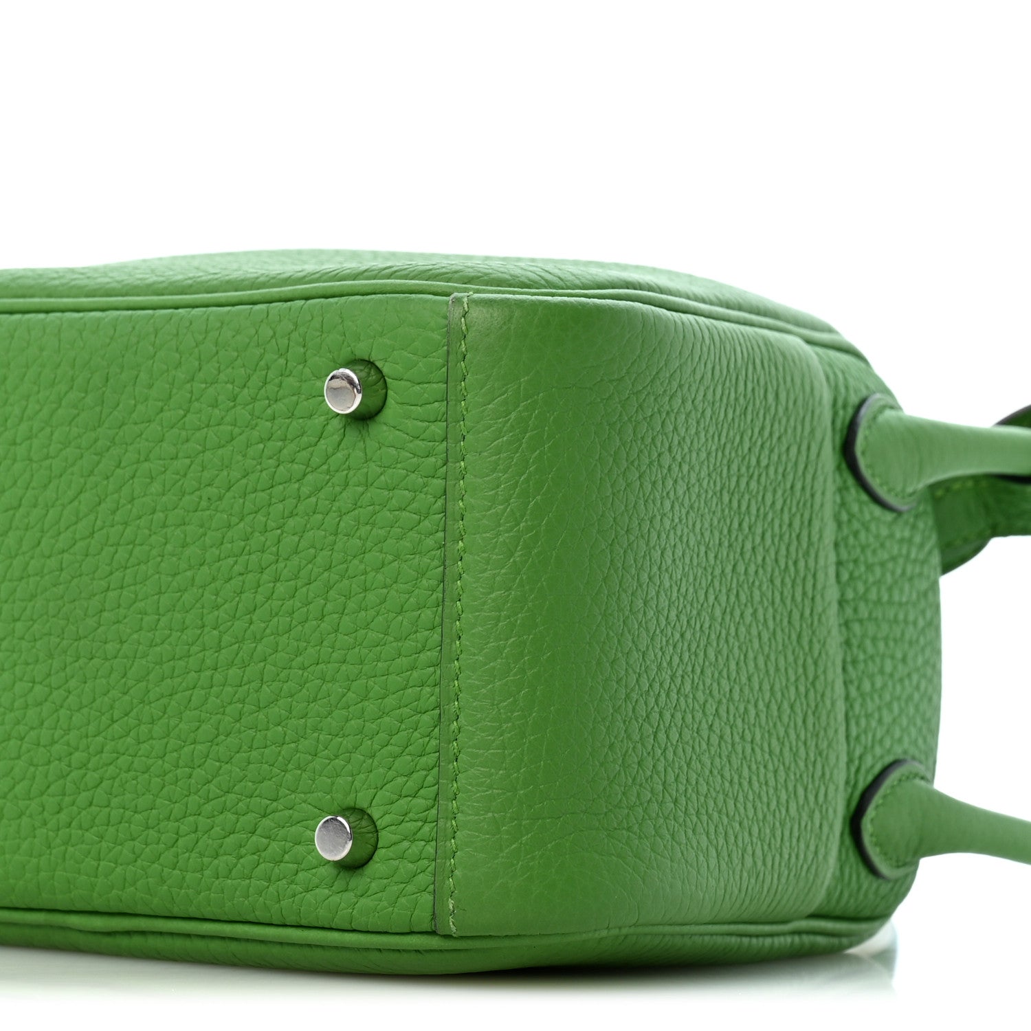 Taurillon Clemence Mini Lindy 20 Vert Yucca