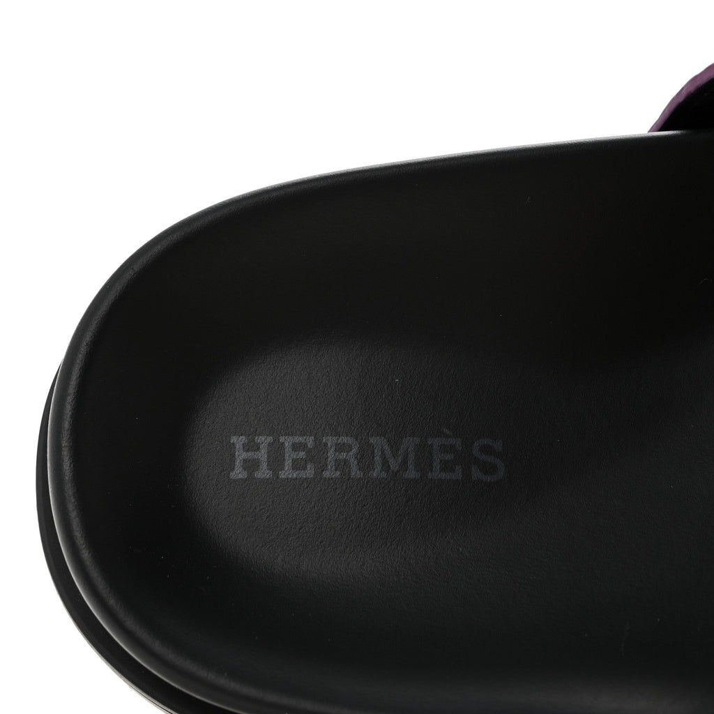 Matte Alligator Womens Chypre Sandals 38.5 Anemone