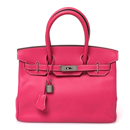 Epsom Candy Birkin 30 Rose Tyrien Rubis