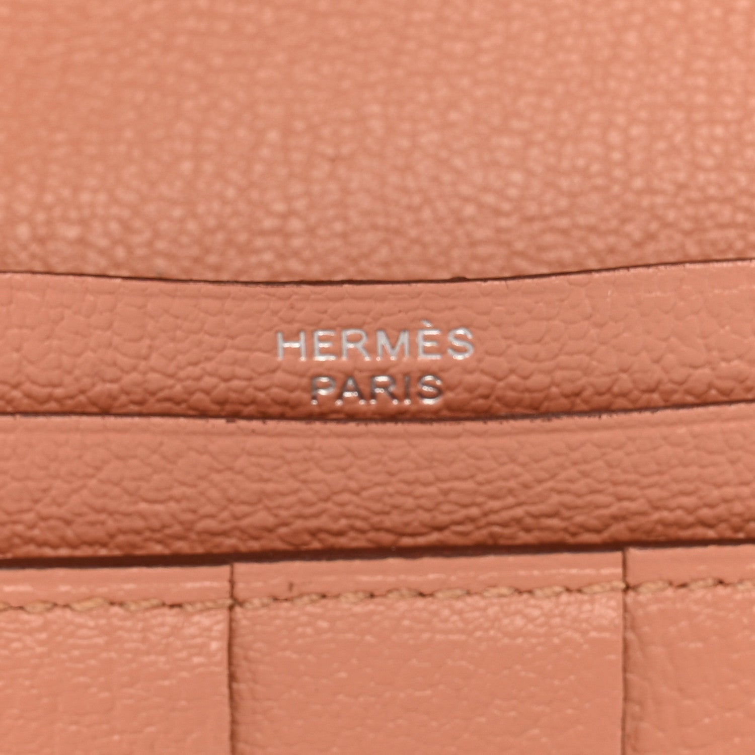 Ostrich Bearn Gusset Wallet Terre Cuite