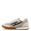 Toile Suede Goatskin Jet Sneakers 38 Multicolored Prunoir
