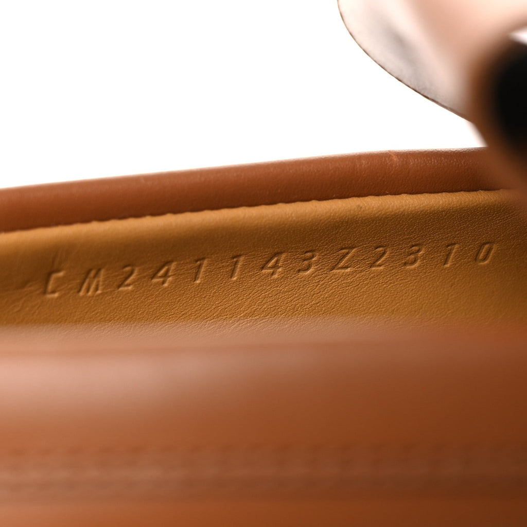 Calfskin Womens Impact Loafers 36 Naturel