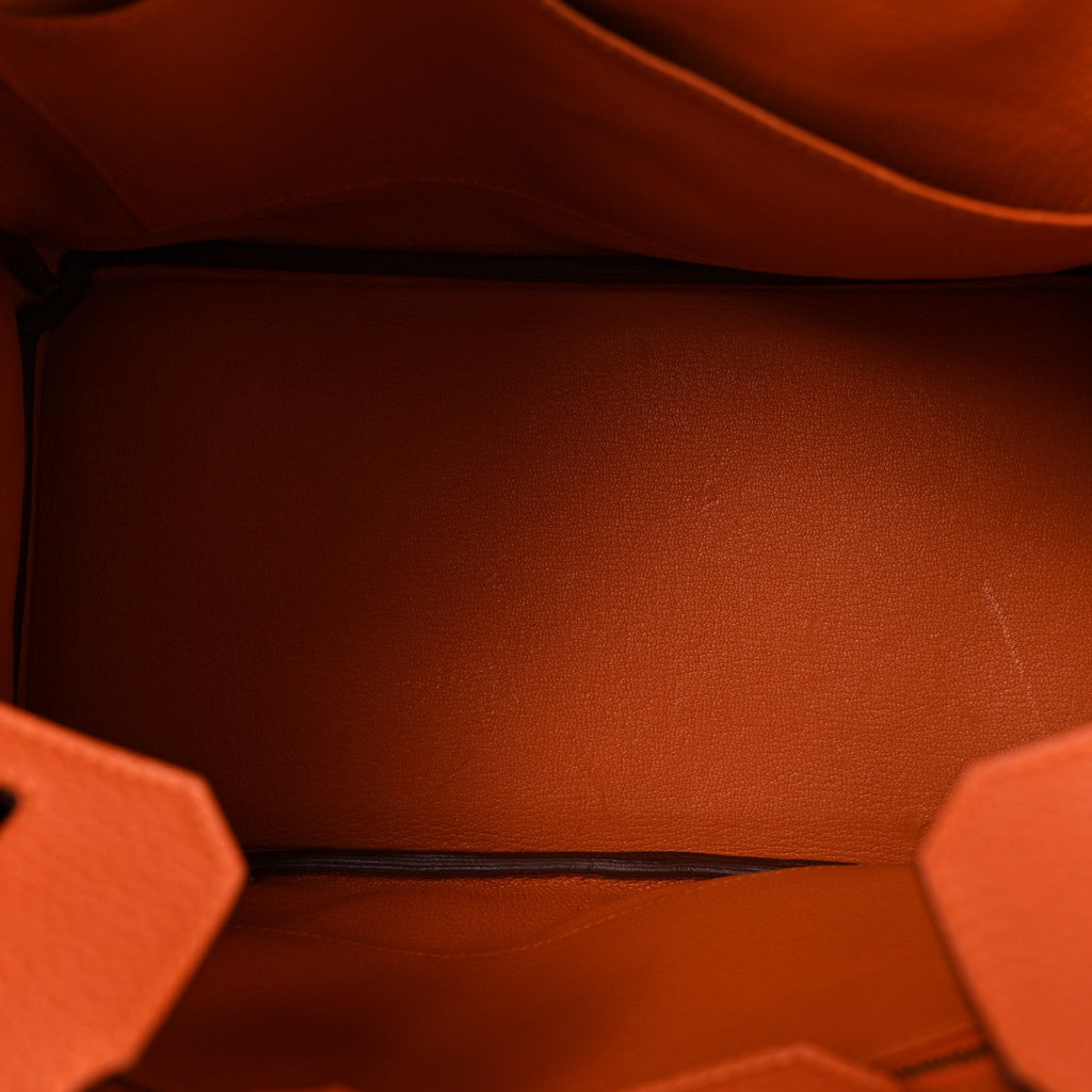 Togo Birkin 30 Orange