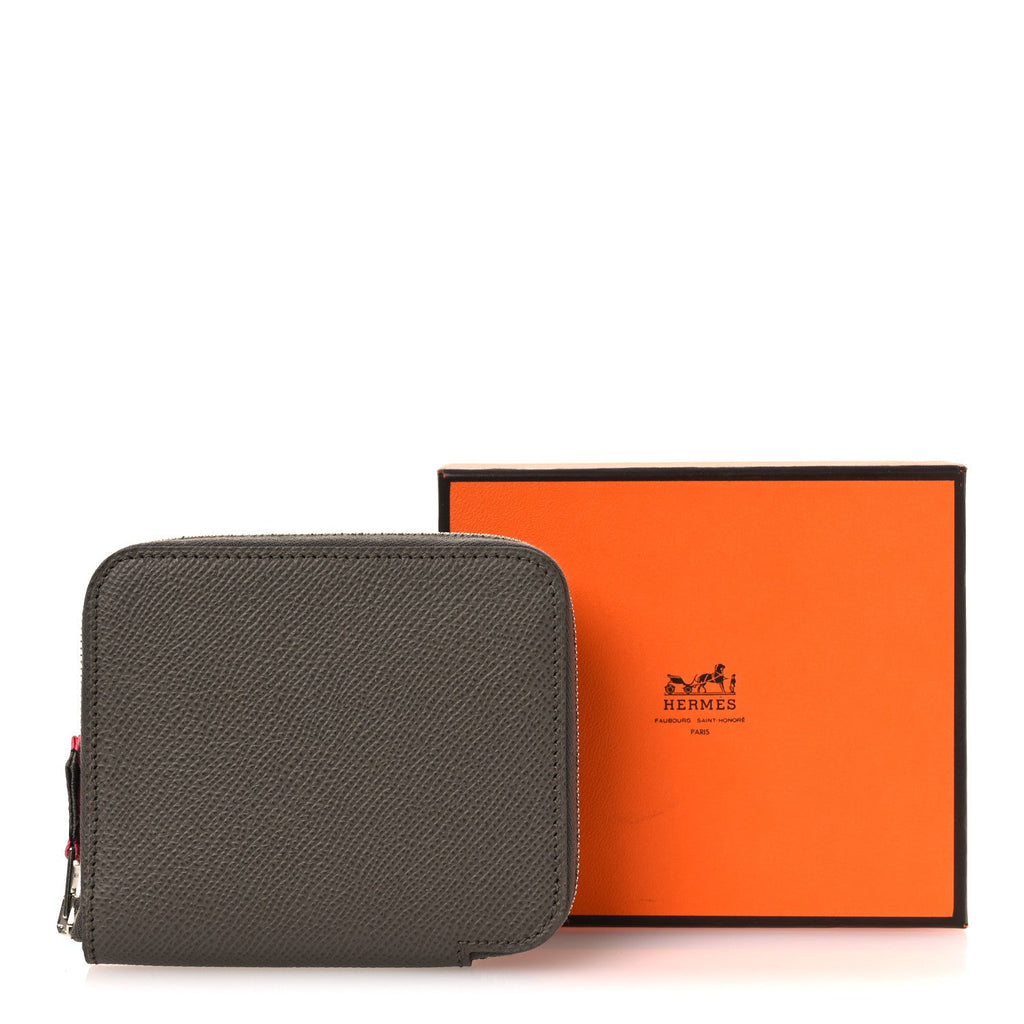 Epsom Silk'in Compact Wallet Etain
