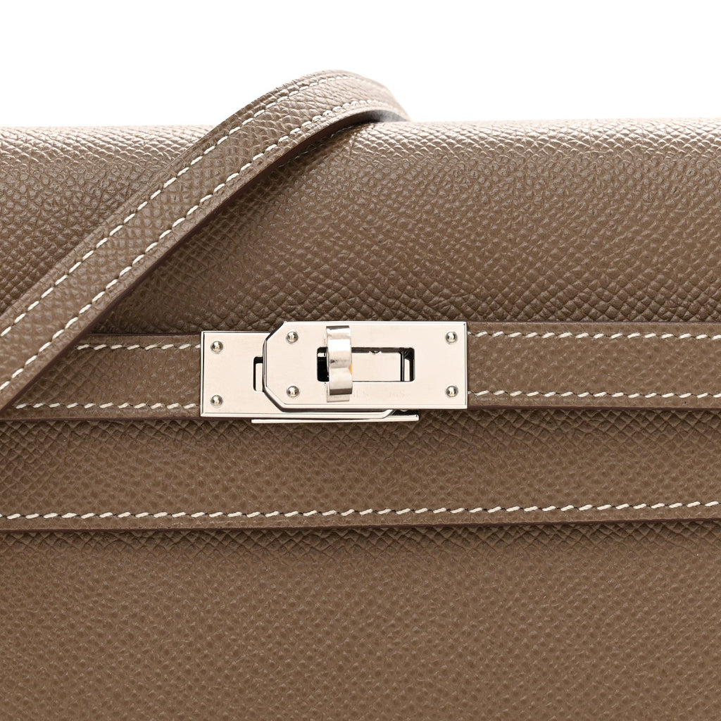 Epsom Kelly Wallet To Go Etoupe