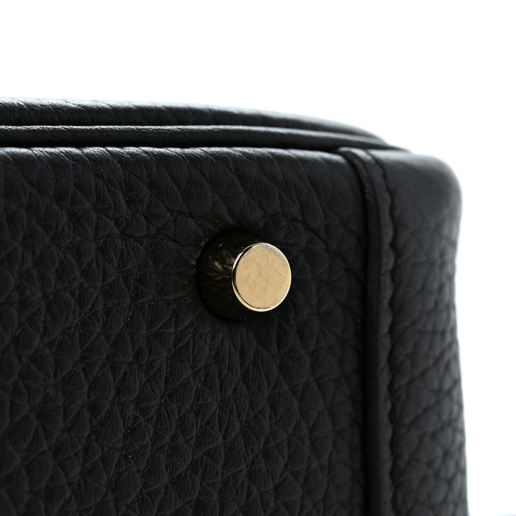 Taurillon Clemence Mini Lindy 20 Black