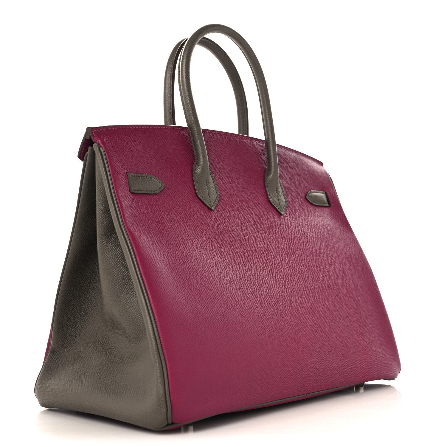Epsom Horseshoe Birkin 35 Etain Tosca