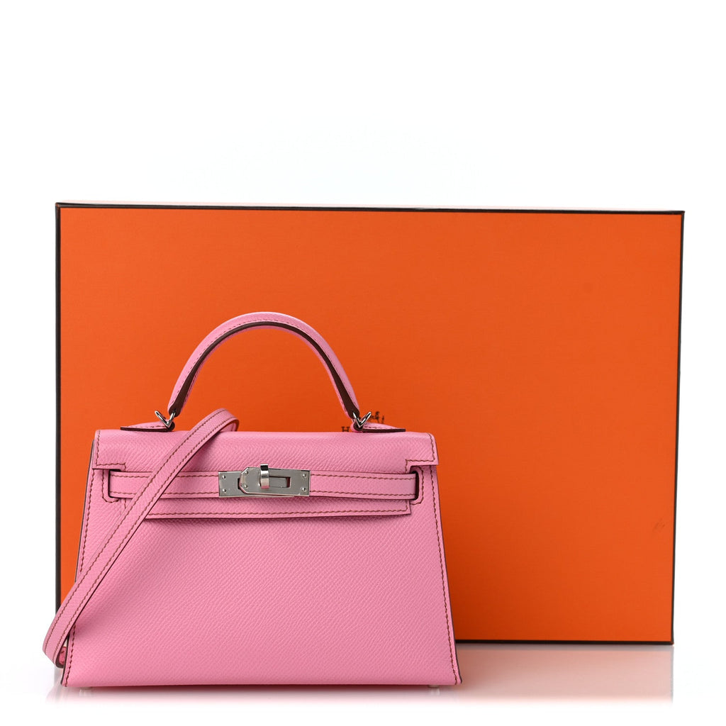 Epsom Mini Kelly Sellier 20  5P Pink