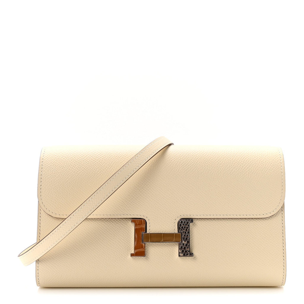 Epsom Alligator Lizard Constance Wallet To Go Nata