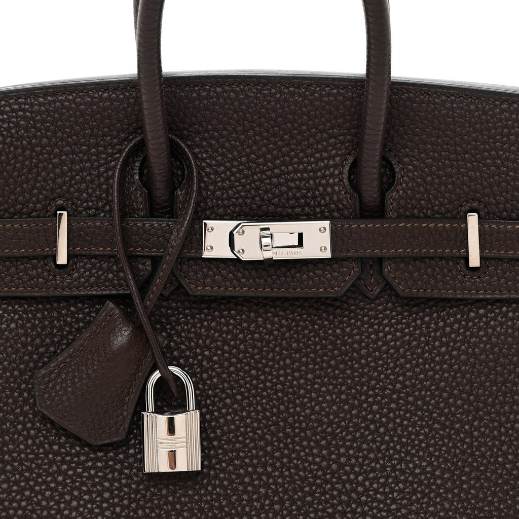 Togo Birkin 25 Chocolate
