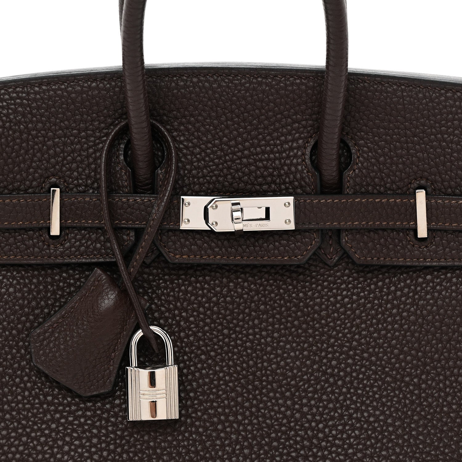 Togo Birkin 25 Chocolate