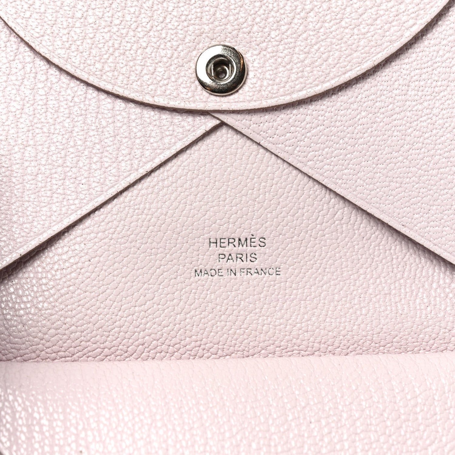 Chevre Mysore Calvi Duo Card Case Mauve Pale