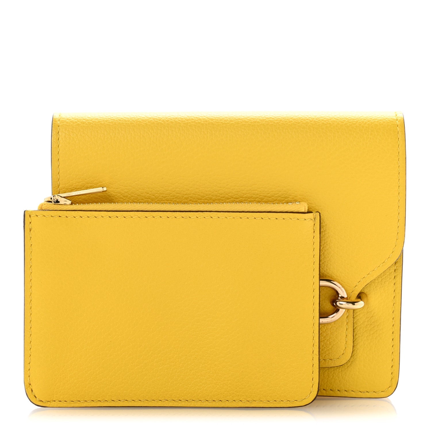 Evercolor Roulis Slim Wallet Jaune De Naples