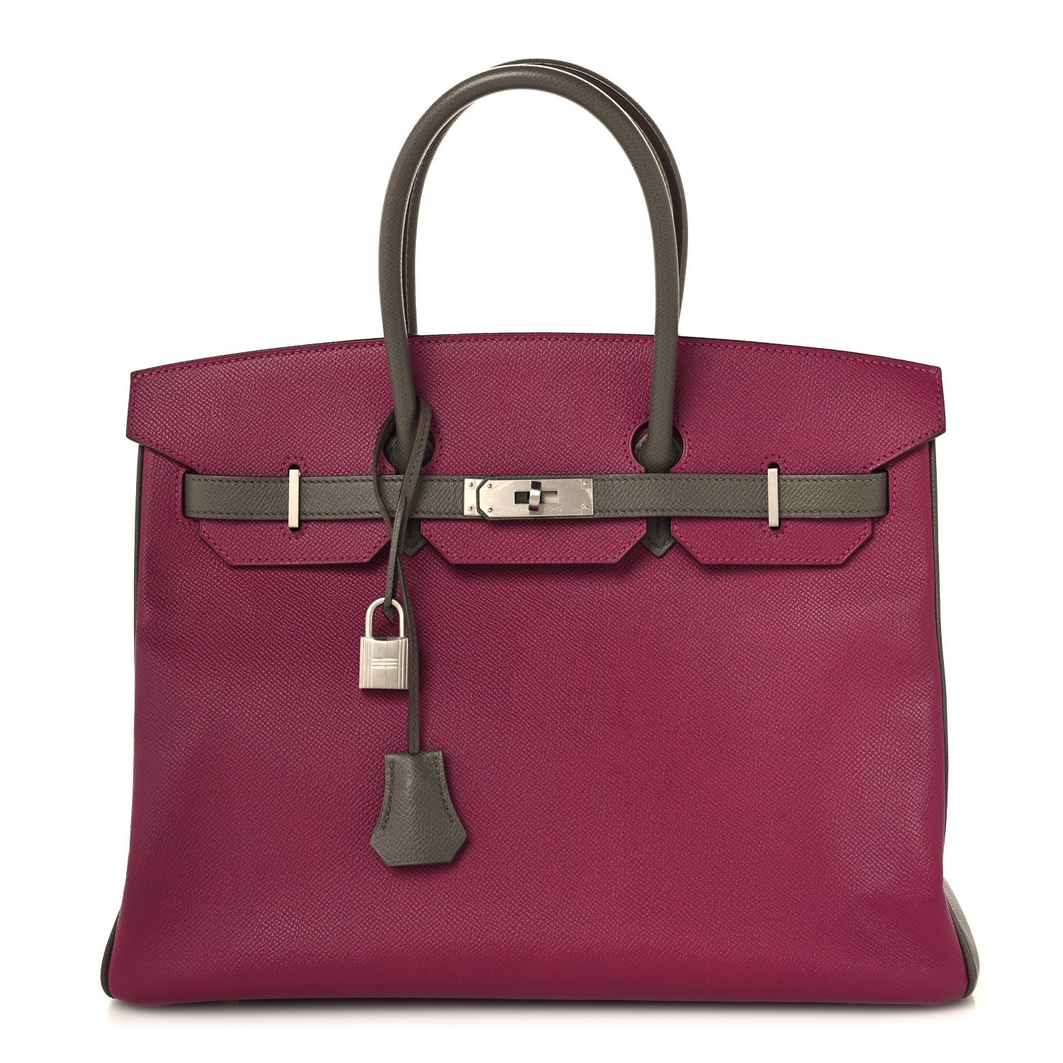 Epsom Horseshoe Birkin 35 Etain Tosca